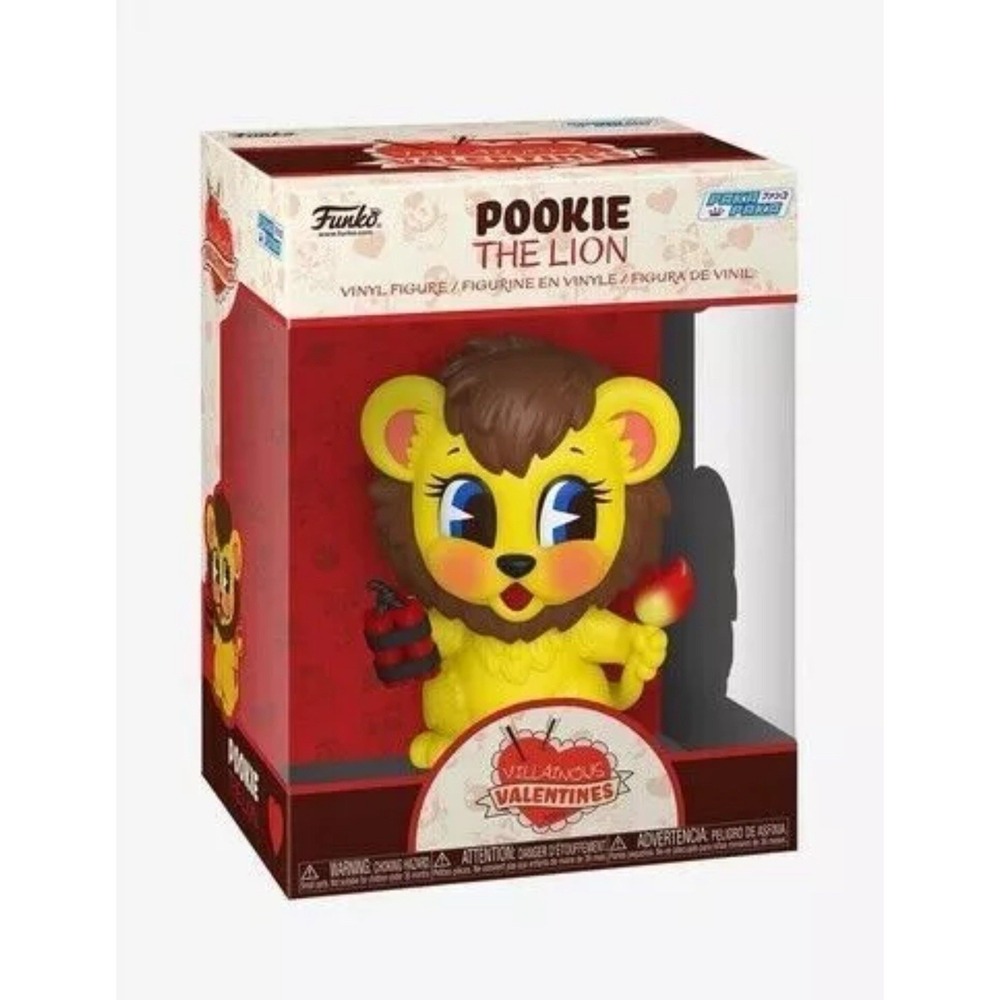 Funko Pop! Vinyl Figure Villainous Valentines Pookie The Lion 3.5-inches tall